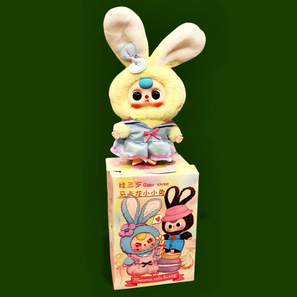 Baby Three Macaron Rabbit Stuffed Blind Box - Picture 6 of 11